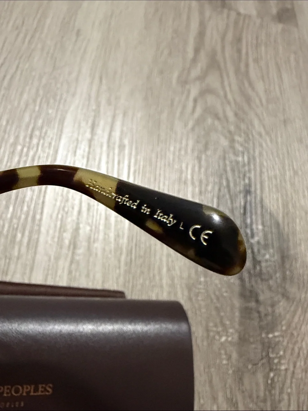 Oliver Peoples Lewen (5453) Black Acetate Round Sunglasses